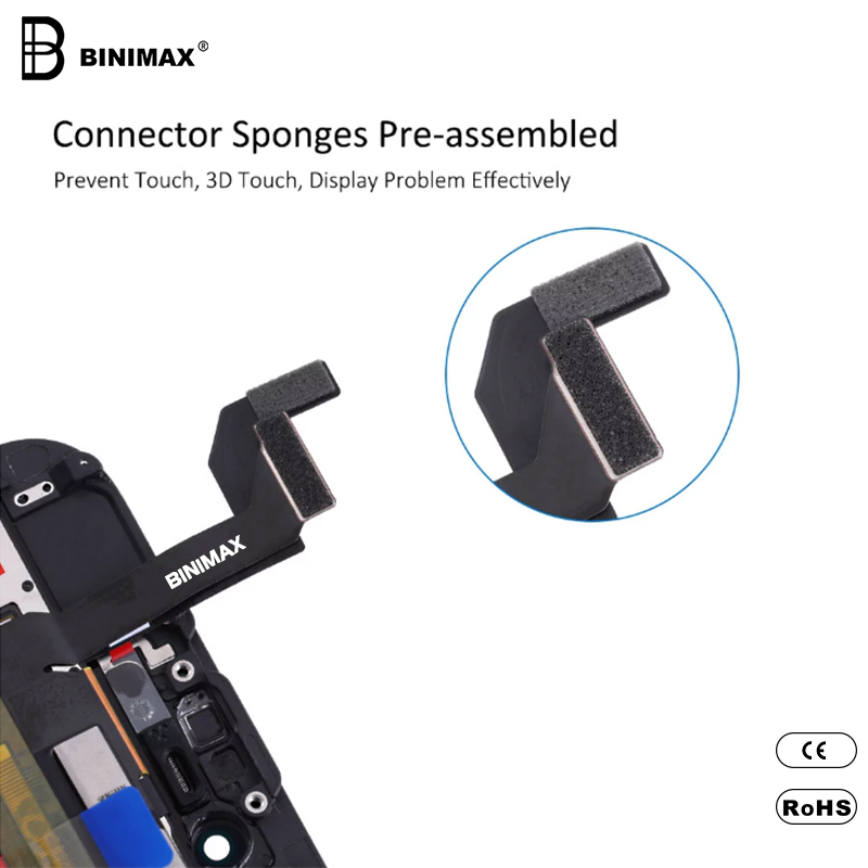 Binimax TFT LCD-skärmar för mobiltelefon för ip 6S