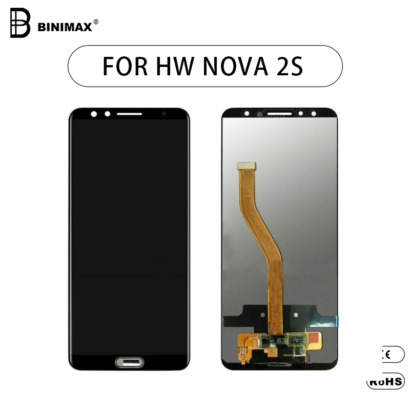 Skärmen för mobilsamtal LCD Binimax ersätter bildskärm för HW nova 2s