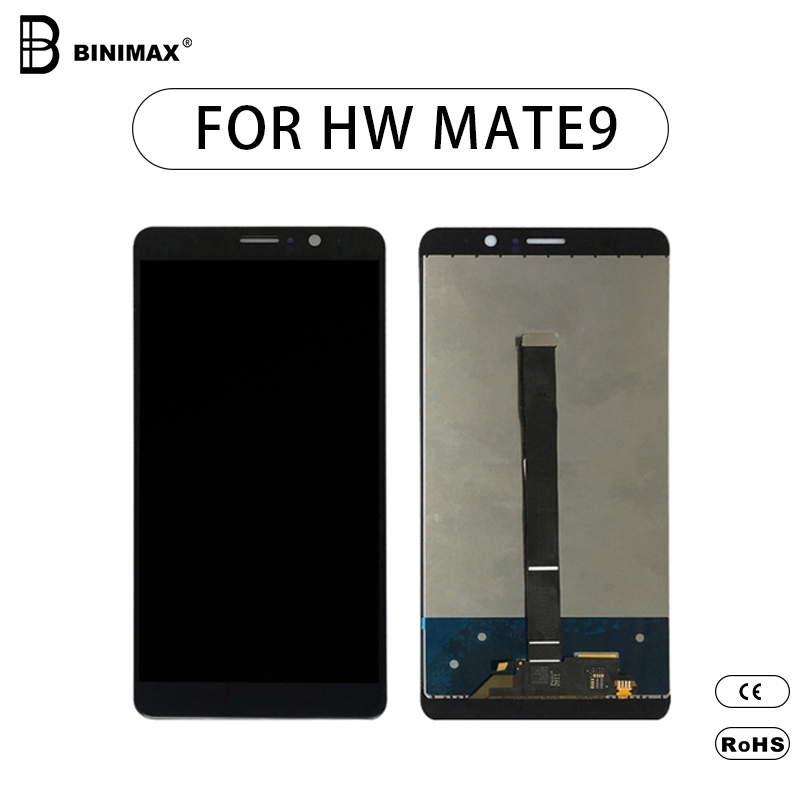 bildskärmen BINIMAX för LCD av god kvalitet på mobiltelefoner, utbytbara bildskärm för HW mate 9