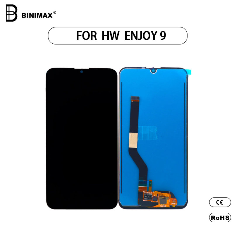BINIMAX porslin TFT LCD-skärm Montering för Huawei njut 9