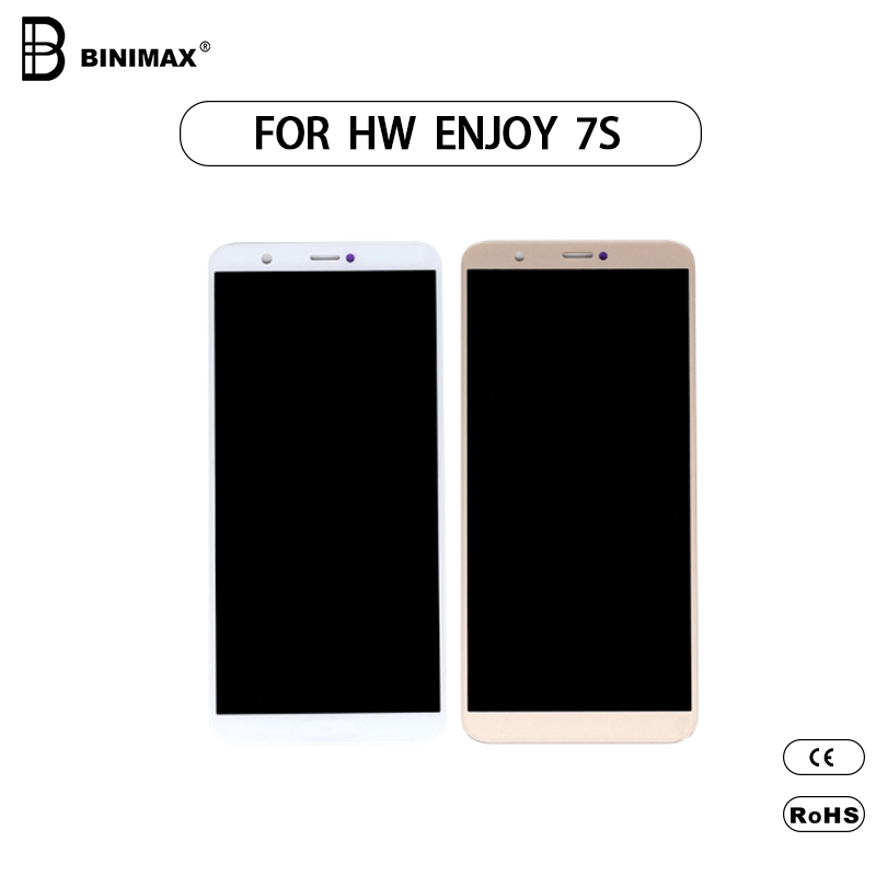 Mobiltelefon TFT LCD-skärm BINIMAX utbytbara skärm för Huawai njuta 7S